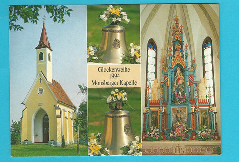 AK Glockenweihe 1994 Minsberger Kapelle. Attendorfberg.