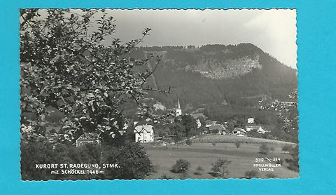 AK St. Radegund mit Schöckel.