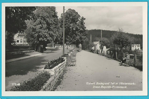 AK Radegund. Irene-Ruprich-Promenade.
