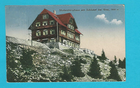 AK Stubenberghaus am Schöckel bei Graz.