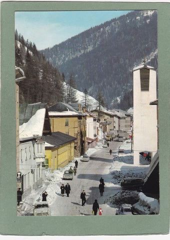 AK Passo Brennero. Brennerpass. Panorama. Straßenansicht/Winter