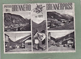 AK Passo del Brennero. Brennerpass. Confine. Grenze