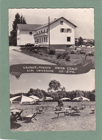 AK Unterrohr. Gasthof Pension Anton Ernst.