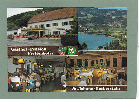 AK St. Johann bei Herberstein 51. Gasthof Pension Familie Prettenhofer.