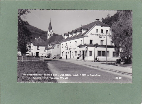AK Waldbach. Gasthof und Pension Wastl.