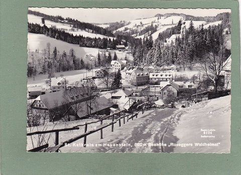 AK St. Kathrein am Hauenstein „Roseggers Waldheimat“.
