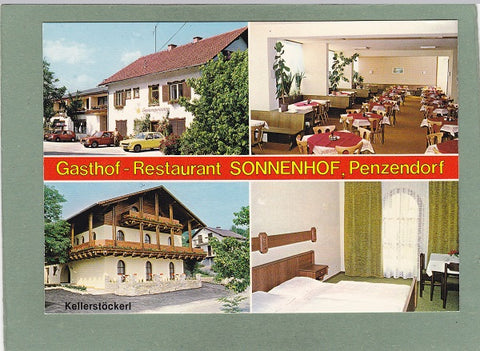 AK Hartberg, Penzendorf. Gasthof Restaurant Sonnenhof.