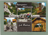 AK Waldbach. Alpengarten. Wasserspiele. F. u. A. Wiedner.