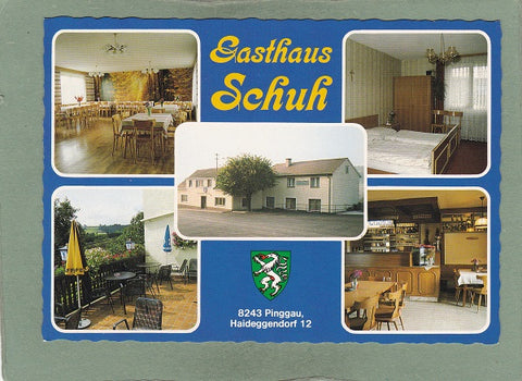 AK Pinggau, Haideggendorf 12. Gasthaus Schuh.