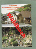 AK Waldbach. Wiedners Wasserspiele Alpengarten.