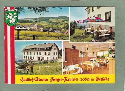 AK St. Jakob i. Walde. Gasthof Pension Berger-Krutzler.