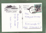 AK Burgau 6. Gasthof zur Post. W. u. H. Schittl.
