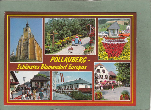 AK Pöllauberg. Schönstes Blumendorf Europas.