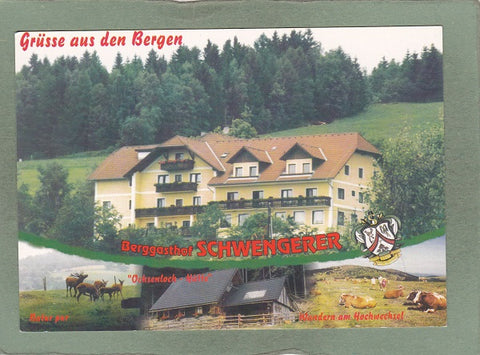 AK Mönichwald. Berggasthof Schwengerer.