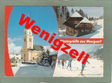 AK Wintergrüße aus Wenigzell.