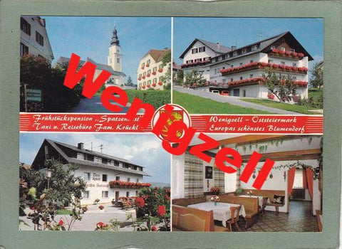 AK Wenigzell. Frühstückspension Spatzennest. Franz und Sophie Krückl. Pittermann 70.