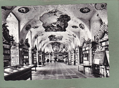 AK Stift Vorau. Bibliothek.
