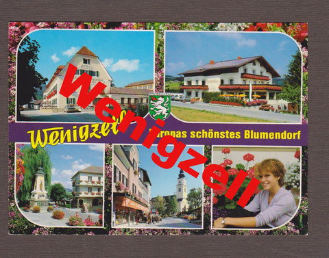 AK Wenigzell. Europas schönstes Blumendorf.