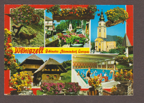 AK Wenigzell. Schönstes Blumendorf Europas.