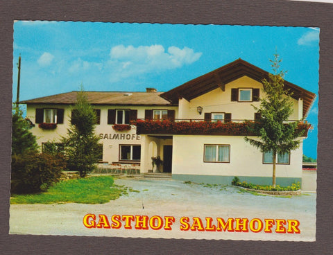 AK Schlag bei Thalberg, Dechantskirchen. Gasthof Pension Alfred Salmhofer.