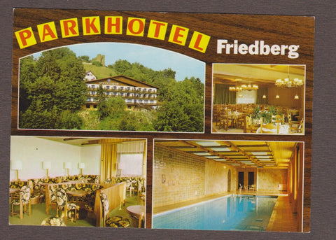AK Friedberg. Parkhotel. Schießstadt 77.