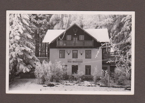 AK Tauchen. Kaffeepension Villa Waldfriede.