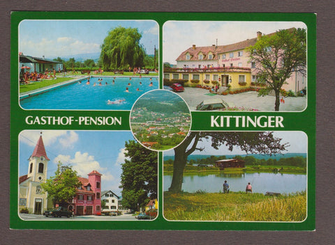 AK Lafnitz 136. Gasthof Pension Kittinger. (1986)