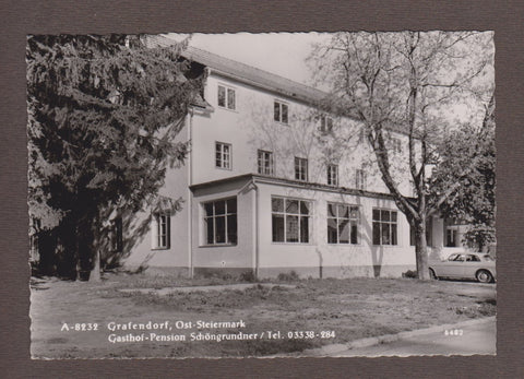 AK Grafendorf. Gasthof Pension Schöngrundner.