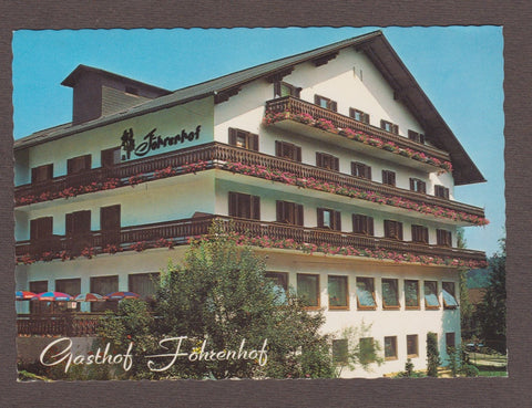 AK St. Johann in der Haide. Gasthof Föhrenhof.