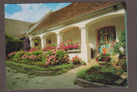 AK St. Johann in der Haide. Kaufhaus Pußwald. Hof aus dem Jahre 1784.