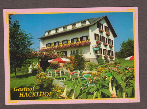 AK St. Johann i.d. H. Gasthof Hacklhof. A. u. E. Hackl.