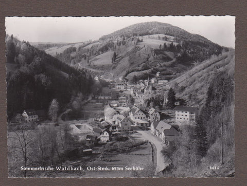 AK Sommerfrische Waldbach.