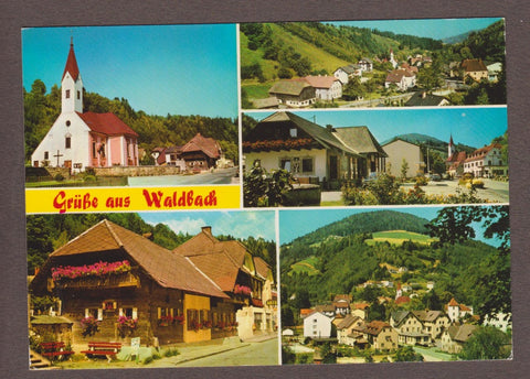 AK Grüße aus Waldbach.