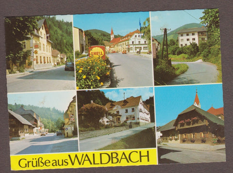 AK Grüße aus Waldbach.