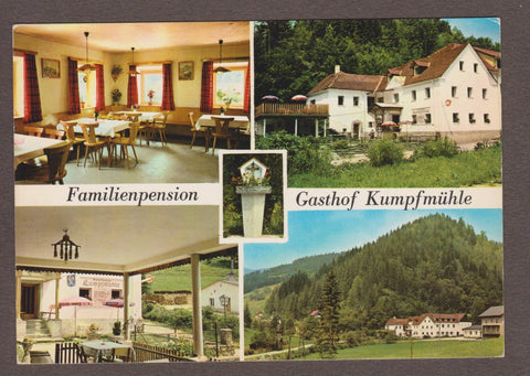 AK Waldbach. Familienpension Gasthof Kumpfmühle.