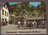 AK Waldbach. Alpengarten. Wasserspiele. F. u. A. Wiedner.
