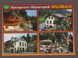 AK Waldbach. Alpengarten. Wasserspiele.