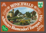 Sticker-AK Mönichwald. Schönstes Blumendorf Europas.