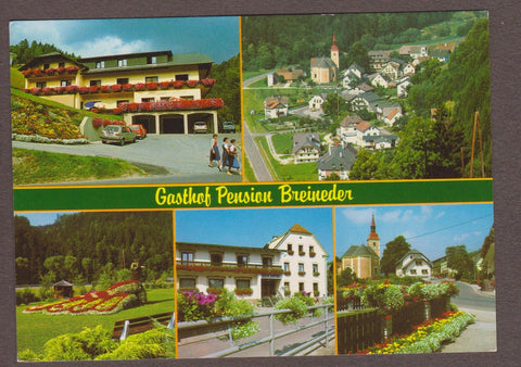 AK Mönichwald. Gasthof Pension Breineder. (1988)