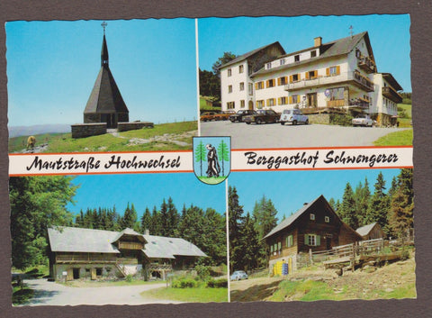 AK Mönichwald. Berggasthof Schwengerer. Mautstraße Hochwechsel.