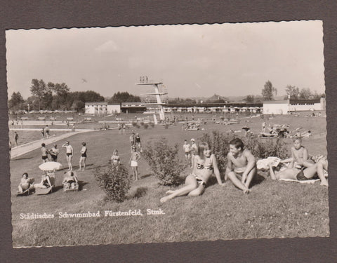 AK Fürstenfeld. Städtisches Schwimmbad.