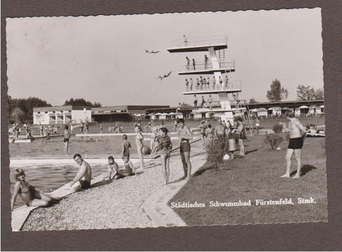 AK Fürstenfeld. Städtisches Schwimmbad.