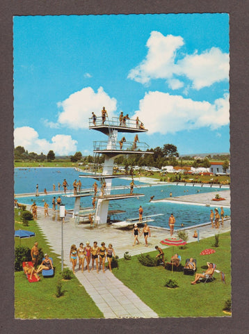 AK Fürstenfeld. Städtisches Schwimmbad.