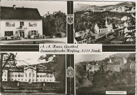 AK Hofing. A. A. Haas Gasthof. (Fieberbründl, Schielleiten, Herberstein)