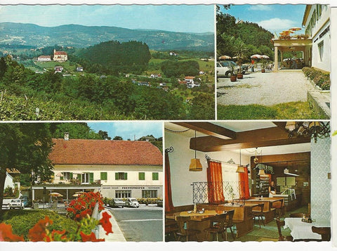 AK St. Johann bei Herberstein. Gasthof Pension Fleischhauerei J. und M. Prettenhofer.