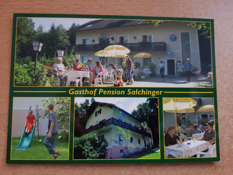AK Maria Fieberbründl 39. Gasthof Pension Josef Salchinger.