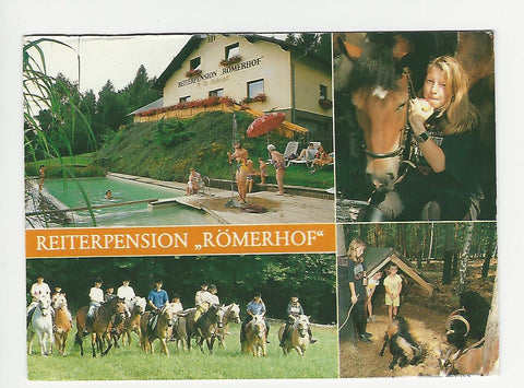 AK St. Lorenzen am Wechsel. Pension Römerhof. Familie Arzberger.