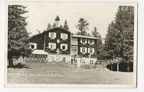 AK Hallerhaus am Wechsel.