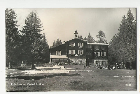 AK Hallerhaus am Wechsel.