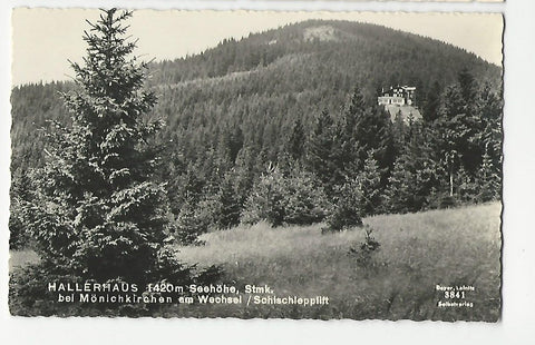 AK Hallerhaus bei Mönichkirchen am Wechsel.